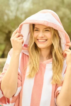 Discount Poncho multi/rosa - one size
