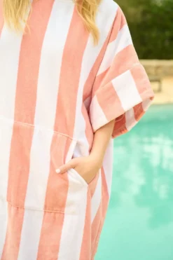 Discount Poncho multi/rosa - one size