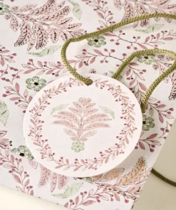 Outlet Presentpåse multi/rosa - 24x29x10 cm