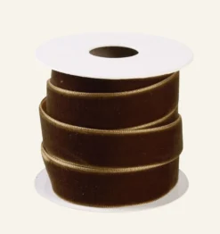 Hot Presentsnöre brun - 1,6cm x 3 m