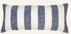Sale Prydnadskudde marinblå - 35x80 cm