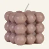 New Prydnadsljus beige - 6,2x6,2x5,8 cm
