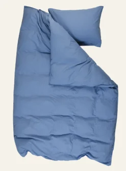 Online Påslakanset i bäckebölja blå - 150x210 cm