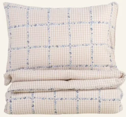 Outlet Påslakanset i bäckebölja multi/beige - 150x210 cm/50x60 cm