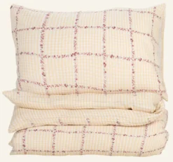 New Påslakanset i bäckebölja multi/gul - 150x210 cm/50x60 cm