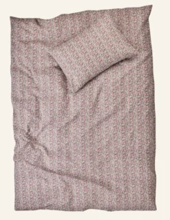Outlet Påslakanset i bäckebölja multi/rosa - 230x220 cm