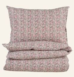 Outlet Påslakanset i bäckebölja multi/rosa - 230x220 cm