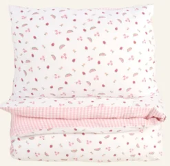 Discount Påslakanset i bäckebölja multi - 150x210 cm