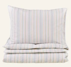Påslakanset i bäckebölja multi - 230x220+50x60 cm