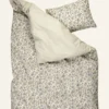 Discount Påslakanset i bomull olivgrön - 230x220 cm