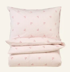 Best Påslakanset i bomull rosa - 150x210 cm/50x60 cm