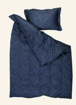 New Premium Collection Påslakanset i egyptisk bomull satin dimblå - 150x210 cm