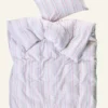 Sale Påslakanset i garnfärgad bäckebölja multi - 150x210 cm