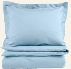 Online Påslakanset i percale dimblå - 150x210 cm
