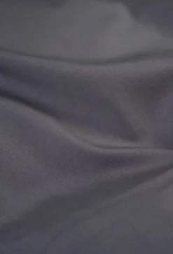 Påslakanset i percale mörkgrå - 150x210 cm