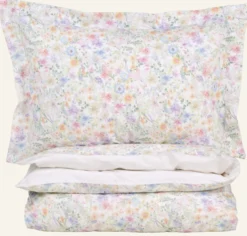 Discount Påslakanset i percale multi - 150x210 cm