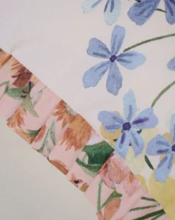 Outlet Påslakanset i percale multi - 150x210 cm