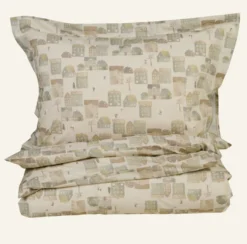 Online Påslakanset i percale multi - 150x210 cm