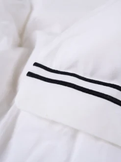 Outlet Premium Collection Påslakanset i percale vit - 150x210 cm