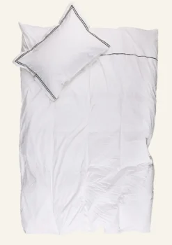 Outlet Premium Collection Påslakanset i percale vit - 150x210 cm