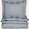 Best Påslakanset i satin dimblå - 150x210 cm