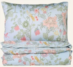 New Påslakanset multi/blå - 150x210 cm