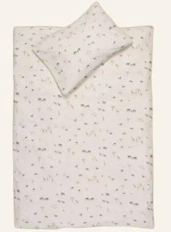 Outlet Påslakanset multi/vit - 100x130 38x55 cm