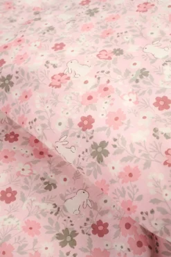 Outlet Little Roomies Påslakanset rosa - 100x130 cm
