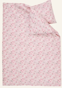 Outlet Little Roomies Påslakanset rosa - 100x130 cm