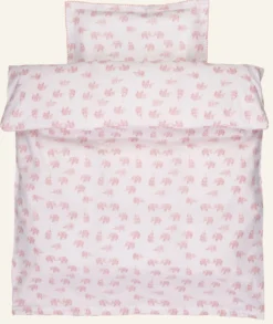 Clearance Little Roomies Påslakanset rosa - 100x130 cm