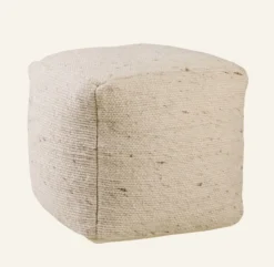 Sale Forms & Objects Puff beige - 40x40x40 cm