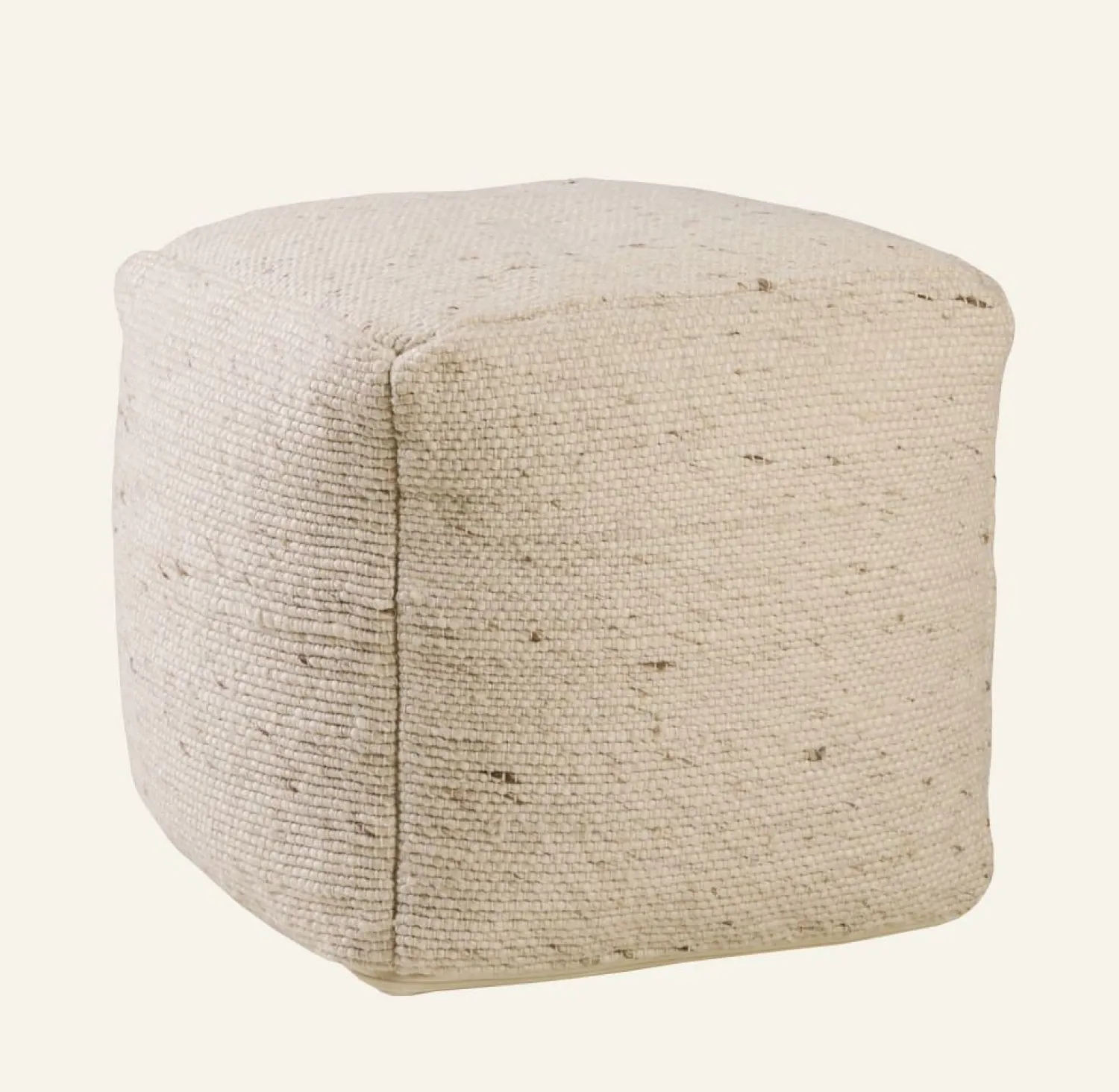 Sale Forms & Objects Puff beige - 40x40x40 cm