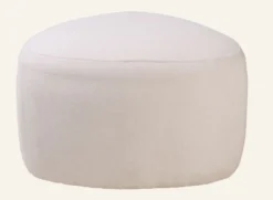 New Forms & Objects Puff creme - 65x65x38 cm