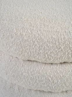 Outlet Forms & Objects Puff ljusbeige - 50x50x43 cm