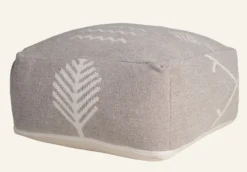 Best Forms & Objects Puff mörk sand - 25x50x50 cm