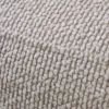 Puff multi/beige - 65x65x38 cm