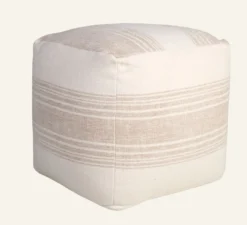 Sale Forms & Objects Puff silver - 40x40x40 cm