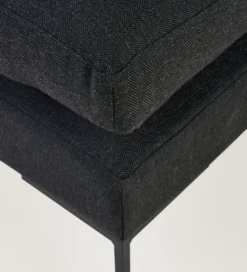 Sale Forms & Objects Puff svart - 90x90x50 cm