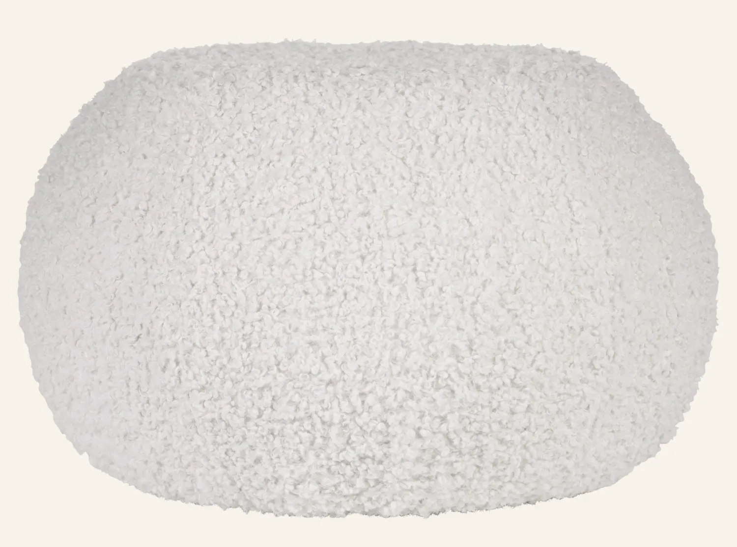Best Forms & Objects Puff vit - 30 cm ø49