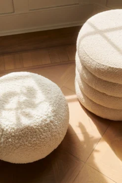 Best Forms & Objects Puff vit - 30 cm ø49