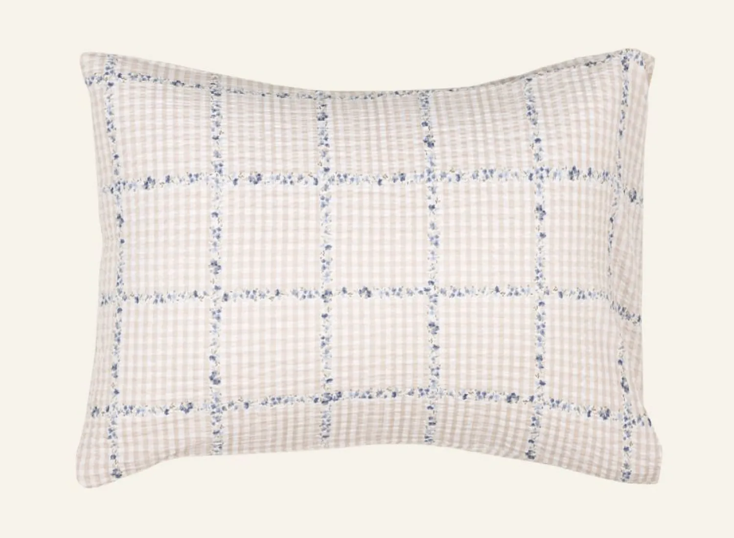 Best Örngott i bäckebölja multi/beige - 50x60 cm