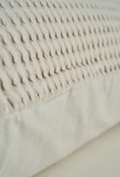 Outlet Örngott i bomull beige - 50x90 cm