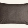 Outlet Örngott i garnfärgad flanell brun - 50x60 cm