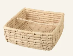 Hot Bokhari Servettkorg natur - 20x20x7,5cm