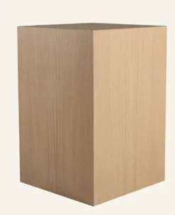 Clearance Forms & Objects Sidobord natur - 45x45x45 cm