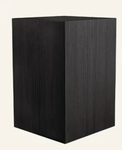 Hot Forms & Objects Sidobord svart - 45x45x45 cm