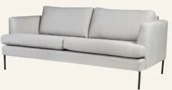 Discount Forms & Objects 3-sits soffa beige - 189x94x80 cm