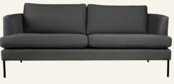 Clearance Forms & Objects 3-sits soffa grå - 189x94x80 cm