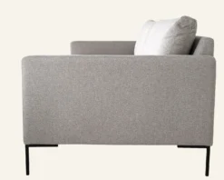 Outlet Forms & Objects 3-sits soffa ljusgrå - 227x100x83 cm