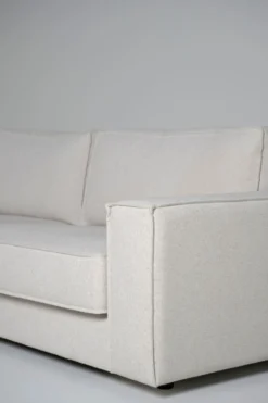 Discount Forms & Objects 3-sits soffa natur - 222x95x79 cm